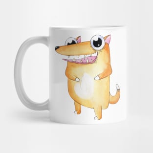 Orange Weasel Mug